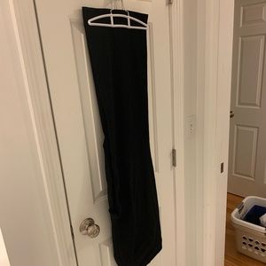 The Ali boot cut black work pant from Lane Brant